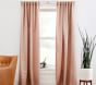 Open Box: Ripple Jacquard Curtain - Dusty Blush