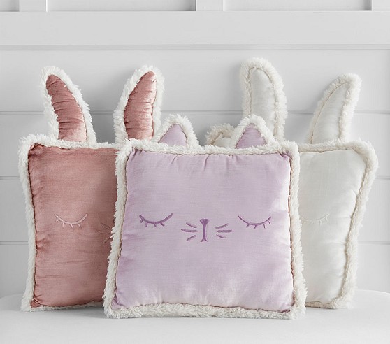 Shimmer Velvet Animal Pillow