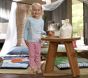 Giraffe Appliqué Pajama Set
