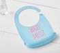 "What Mess" Silicone Sentiment Bib