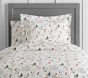 Holiday Peanuts® Snoopy® Organic Duvet Cover &amp; Shams