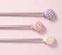 Ceramic Lattice Finial & Hardware Set
