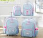 Fairfax Aqua/Pink Backpacks