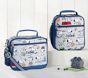 Mackenzie Dark Blue Gray Peanuts® Snoopy® Lunch Boxes