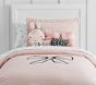 The Emily & Meritt Swiss Dot Bow Duvet Cover & Shams