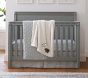 Montauk Linen Crib Fitted Sheet