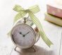 Silver Ribbon Clock