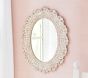 Carved Oval Mirror