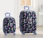 Mackenzie Navy Mermaids Hard Sided Luggage