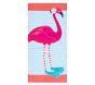 St Tropez Flamingo Icon Kid Beach Towel UPF 50+