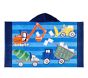 Classic Construction Kid Beach Hooded Towel UPF 50+