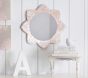 Small Pink Sunflower Capiz Mirror