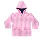 Hatley Pink/Navy Gingham Raincoats