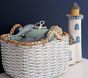 White Wash Storage Basket Collection