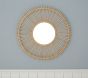 Natural Rattan Mirror
