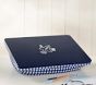 Navy Gingham Lap Desk