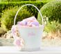 Felt Flower Easter Bucket