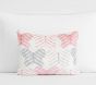 Printed Shimmer Velvet Pillow