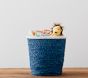 Navy Raffia Large Storage