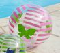 Pink Butterfly Beach Balls