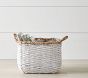 White Wash Storage Basket Collection
