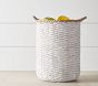 White Wash Storage Basket Collection