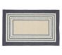 Tailored Striped Rug - Gray