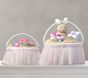 Blush Ombre Pearl Easter Basket Liner