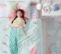 Picture Perfect Mermaid Twin Organic Duvet Cover &amp; Shams Set