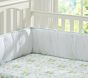 Ivy Damask Crib Sheeting