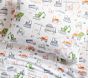 Construction Flannel Sheet Set &amp; Pillowcases