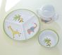 Gingham Animals Feeding Set