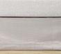 Luster Velvet Crib Skirt