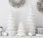 Monique Lhuillier White Glitter Trees