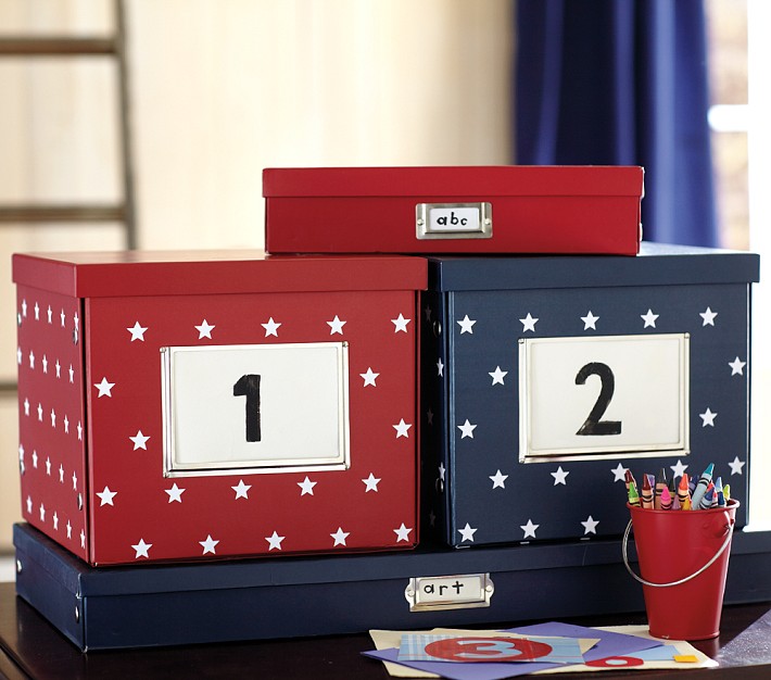 Navy Deep Box
