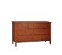 Extra Wide Kendall Changing Table Topper, Chestnut