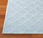 Blue Trellis Rug Swatch