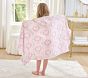 LoveShackFancy Floral Hearts Kid Hooded Towel