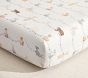Party Animals Organic Crib Fitted Sheet