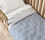 Chambray Reversible Toddler Comforter