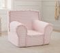Kids Anywhere Chair, Sepia Rose Ruffle Gingham