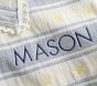 Matelasse Stripe Jacquard Baby Blanket