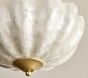 Capiz Semi Flush Mount (12")
