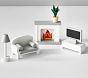 3 Room Dollhouse Accessory Set: Living Room, Kitchen &amp; Bathroom
