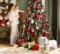 Holiday Teddy Bears Bamboo Viscose Adult Relaxed Fit Crew Pajama Set