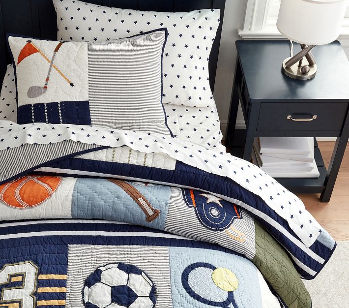 Organic Star Kids Sheets | Pottery Barn Kids