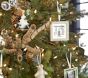 Silver Glitter Ornaments