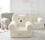 Anywhere Chair®, Ivory Sherpa Bear