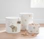 Embroidered Elephant Toy Storage