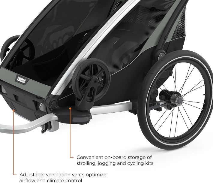 Thule Chariot Lite Double Bike Trailer | Pottery Barn Kids